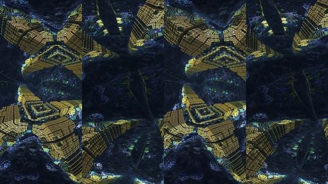 360° stereo 3D Fractal Matrix - Mandelbulb 3D Fractal VR смотреть онлайн