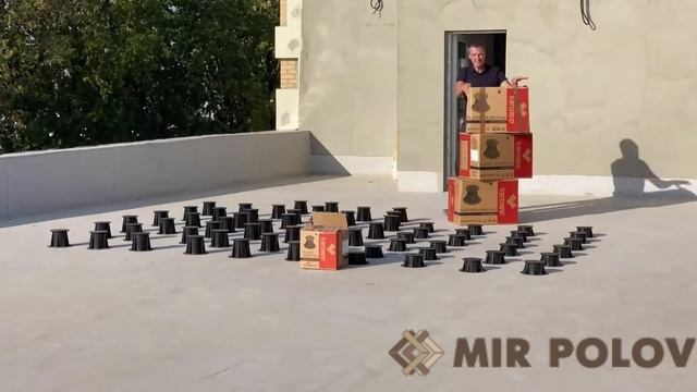 Система опор и фальшполов для террас KAROAPP смотреть онлайн