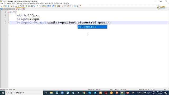 css bangla tutorial | [part-3] | | css3 bangla tutorial | background color | radial gradient color смотреть онлайн