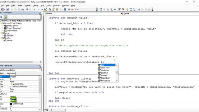 Fully Automated Data Entry User Form in Excel - Part 2 (Edit and Delete Records) смотреть онлайн