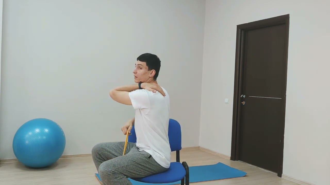 Зарядка на рабочем месте/ устраняем боль в шее и плечах. Винявский Владислав смотреть онлайн