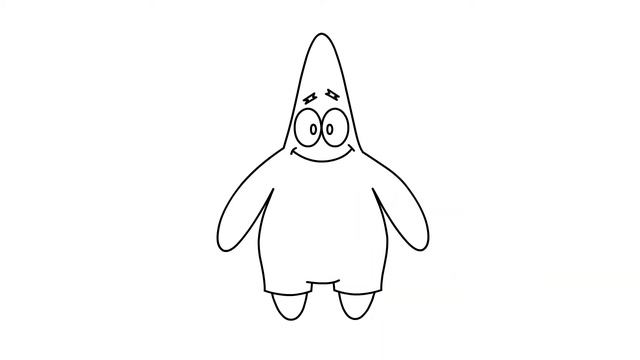 How to draw Patrick from SpongeBob. Step by step Patrick drawing. Рисуем Патрика. 怎样画派大星海绵宝宝 смотреть онлайн