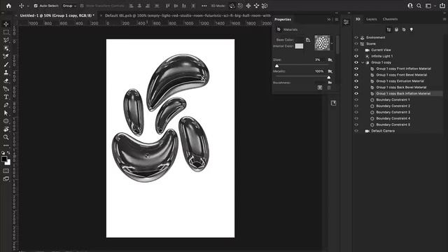 METALLIC CHROME ORBS IN PHOTOSHOP Tutorial