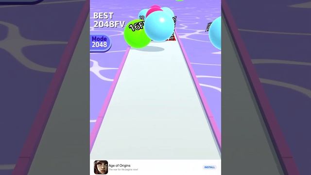 BallRun2048 Infinity ♾ Reach Up 256FX (256 Fi-X-ILLION!??)