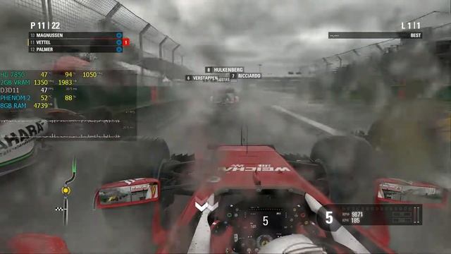 F1 2016 Benchmark Tool (HD 7850/R7 265/R7 370 | Phenom II X4) [Low To Ultra High] смотреть онлайн