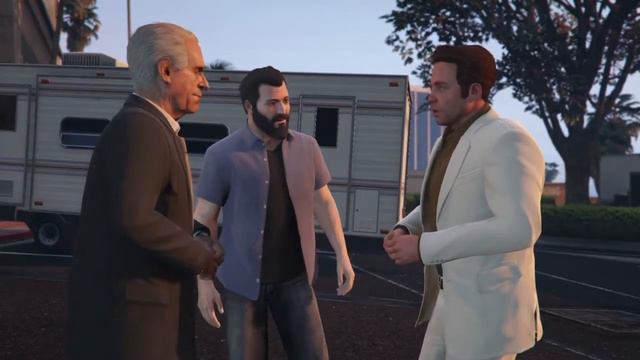 GTA 5 MR SOLOMON GETS AN ACTOR FOR THE MOVIE смотреть онлайн
