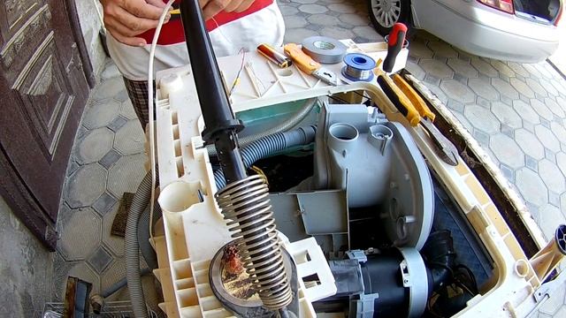 Ля ты крыса, Ariston LFF 8214 - ошибка A5. Dishwasher Ariston LFF 8214 - error code A5. смотреть онлайн