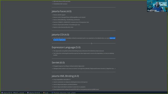 What's New In Jakarta EE 10 - Part 3 - What Got Removed or Deprecated? смотреть онлайн