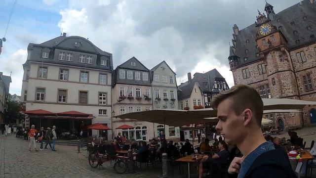 Едем к морю в Германии, начало дорожного путешествия, город Марбург || ГЕРМАНИЯ VLOG смотреть онлайн