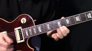 Gary Moore inspired fast pentatonic blues lick lesson