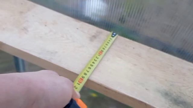 Полка в теплице! Легко и просто! Своими руками. смотреть онлайн