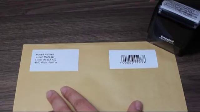 Trodat ID Protection Stamp Video смотреть онлайн