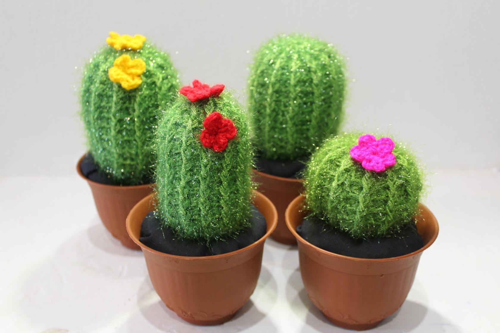 МК Кактус -игольница крючком смотреть онлайн