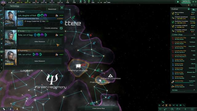Stellaris end game with some mods смотреть онлайн