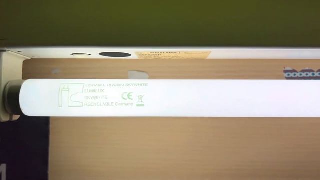 Osram Lumilux Skywhite L 18W/880 18W T8 fluorescent tube смотреть онлайн