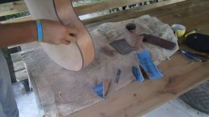 Реставрация советской гитары. Restoration of the Soviet guitar.