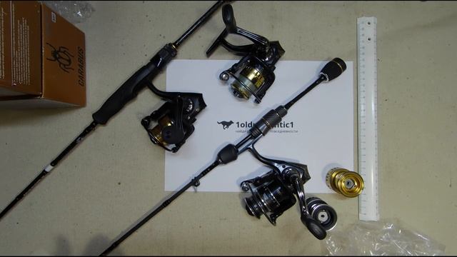 Два жука! Катушки Abu Garcia Carabus SX1000 и STX1000. смотреть онлайн