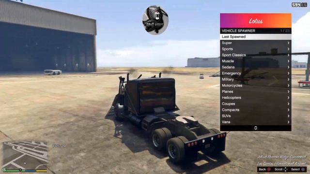 GTA 5 LOTUS Mod Menu v1.27 (PS4 V5.05) смотреть онлайн