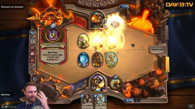 Day[9] HearthStone Decktacular #100 - BRM Wing 4 P3 смотреть онлайн