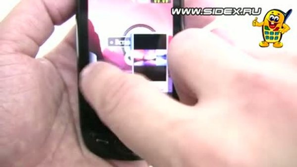 Sidex.ru: Видеообзор телефона Samsung Genoa C3510 (Corby Pop)