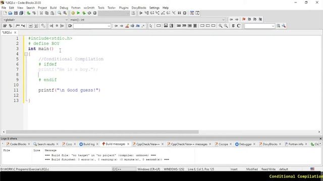 What is Conditional Compilation? How to use #ifdef #else and #endif block #define macro name смотреть онлайн