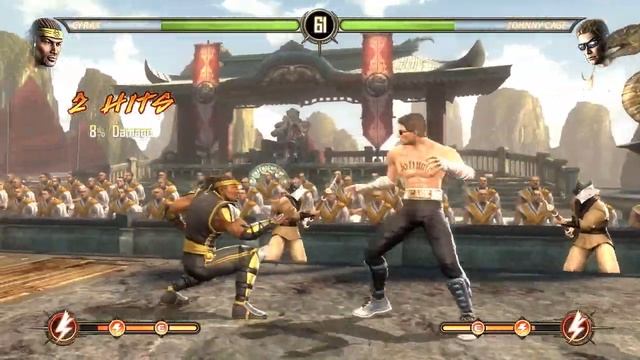 Mortal Kombat 9 прохождение на русском - часть 4: Сайрекс смотреть онлайн