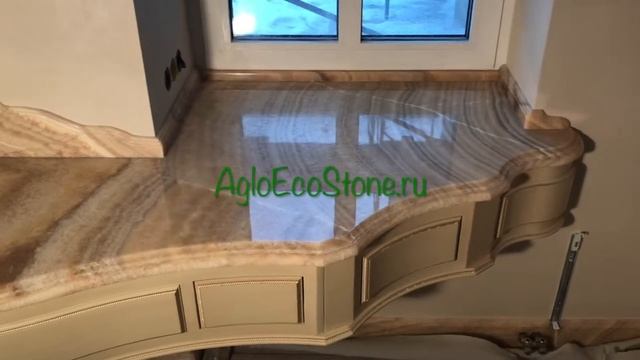 Столешница для ванной комнаты из натурального камня оникса смотреть онлайн