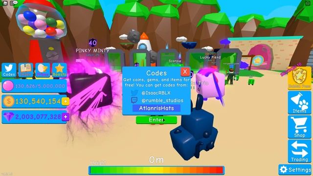 ВСЕ КОДЫ ДЛЯ СИМУЛЯТОРА ЖВАЧКИ В РОБЛОКС! ROBLOX BUBBLE GUM SIMULATOR ALL CODES смотреть онлайн
