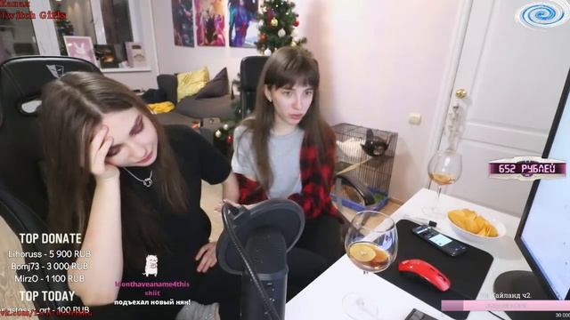 AhriNyan и Gensyxa | Совместный Стрим и Танцы смотреть онлайн