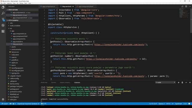 Kurs Angular dla każdego - HTTP w Angularze - użycie async pipe #77 смотреть онлайн