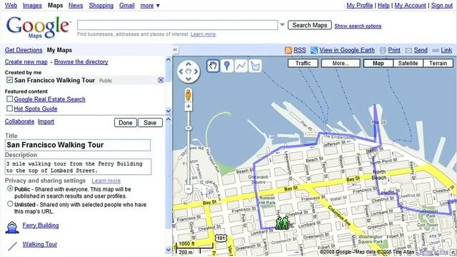 How to create a "My Map" in Google Maps смотреть онлайн