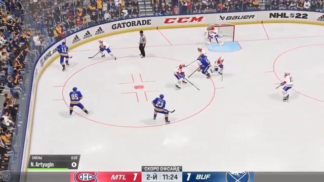 1 й дубль в NHL (1 я игра) смотреть онлайн