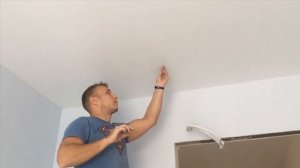 Монтаж прямоугольных светильников в натяжной потолок