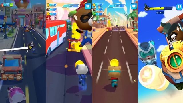 Discover The Power And Speed Of ice Tom - Talking Tom Hero Dash (iOS, Android Gameplay) смотреть онлайн