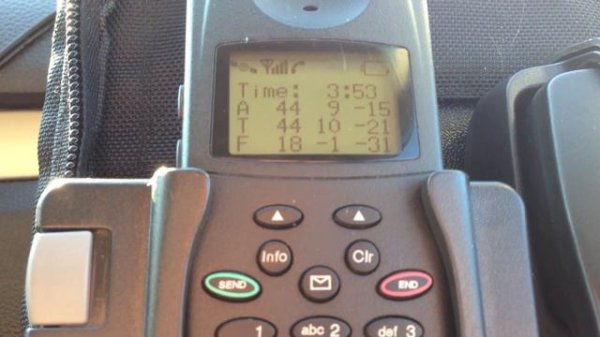 Globalstar GSP-1600 Engineering Mode - Handoffs & SNR