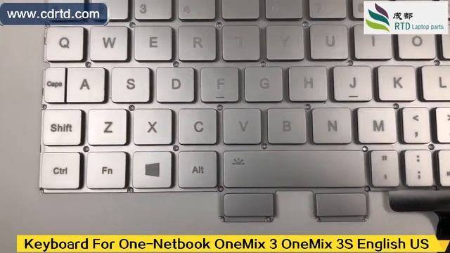 Keyboard For One-Netbook OneMix 3 OneMix 3S OneMix3 OneMix3S English US Silver смотреть онлайн