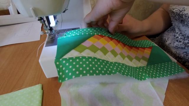 Пэчворк.  Полосочки шахматы