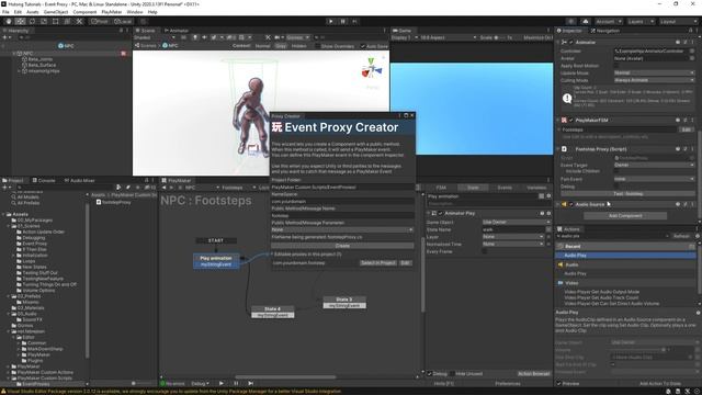 Event Proxy (Animation Frame Specific Events to Any FSM) смотреть онлайн
