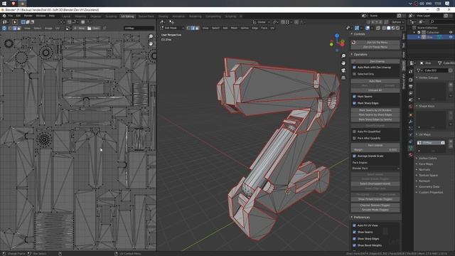 Zen UV for Blender смотреть онлайн