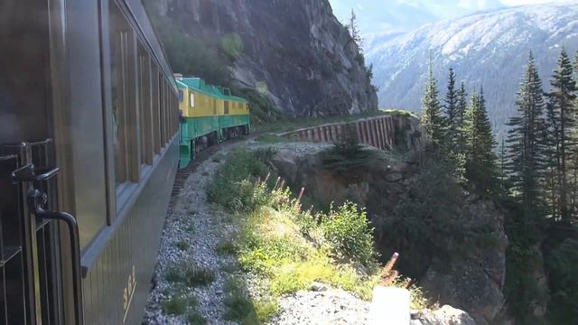 White Pass Train ride Carcross to Skagway August 2013 смотреть онлайн