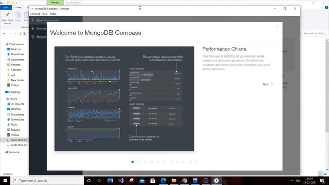 Download and install Mongodb for windows 10 | Mongodb installation смотреть онлайн