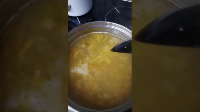 Быстрый суп из консервы. #уха #быстрыйсуп #супизконсервы #еда