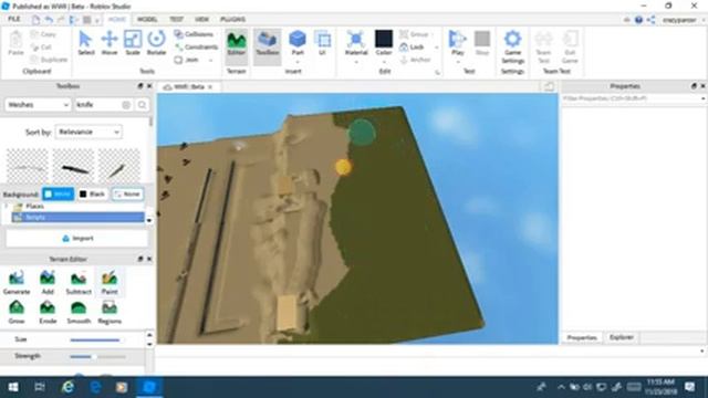 Working on a WW2 game in roblox!! Roblox Studio смотреть онлайн