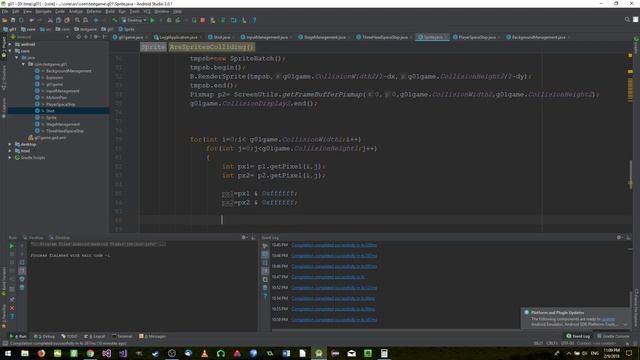 LibGDX Spaceship Scrolling Game 21 - Improving Collision Detection смотреть онлайн