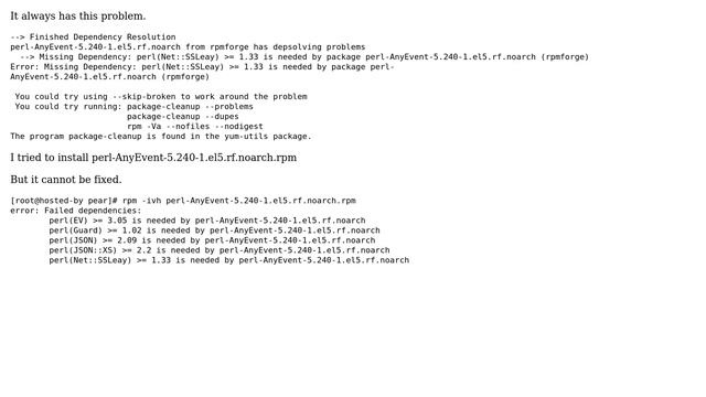 How to fix CentOS 5.5 update dependency? смотреть онлайн
