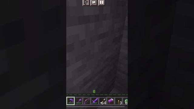 Око Края указывает где надо копать в Майнкрафт Minecraft #minecraft #shorts