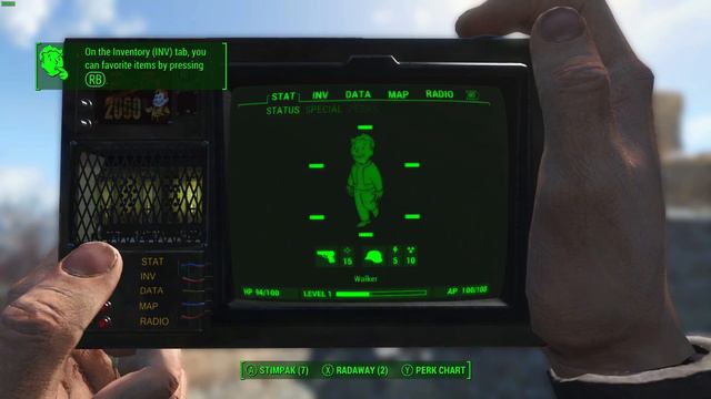 Normal Pipboy still showing on arm смотреть онлайн