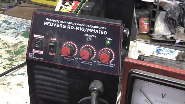Полуавтомат RedVerg RD-MIG MMA160. Ремонт для себя. смотреть онлайн