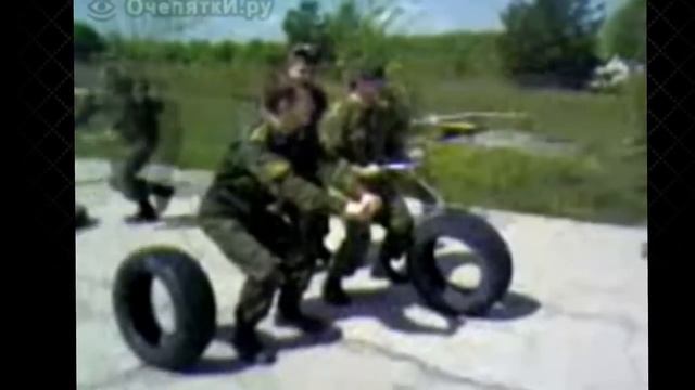Автоприколы. Виртуальный мотоцикл или дембеля развлекаются. смотреть онлайн