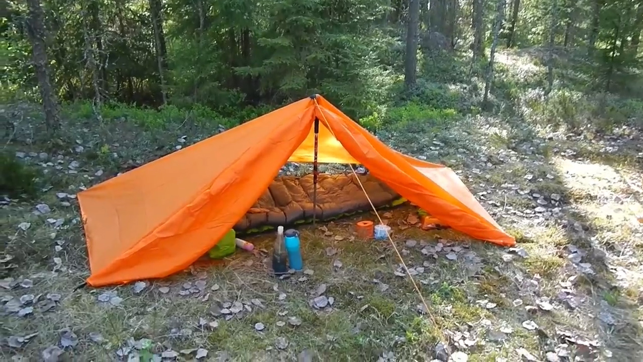 Первый поход с Тентом вместо Палатки смотреть онлайн